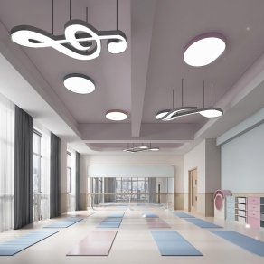 现代幼儿园舞蹈室3D模型下载